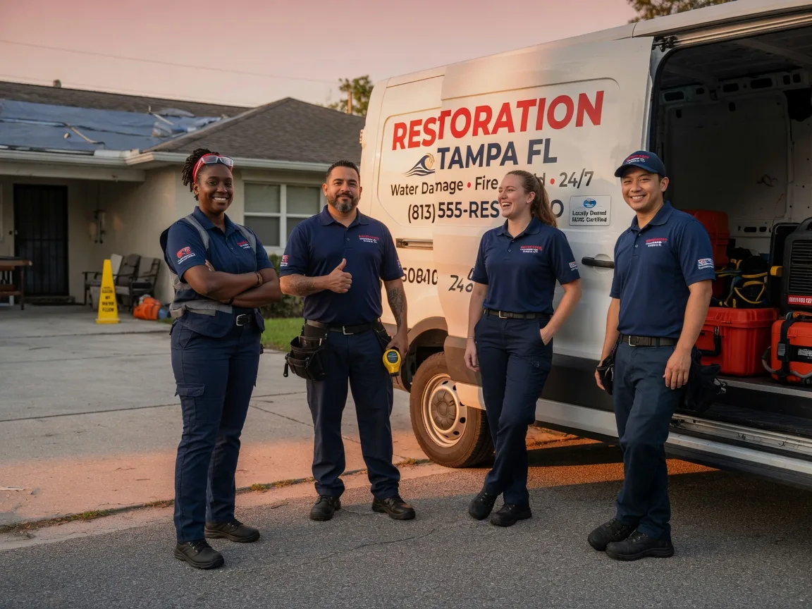 Water Damage Restoration company in Noble, LA