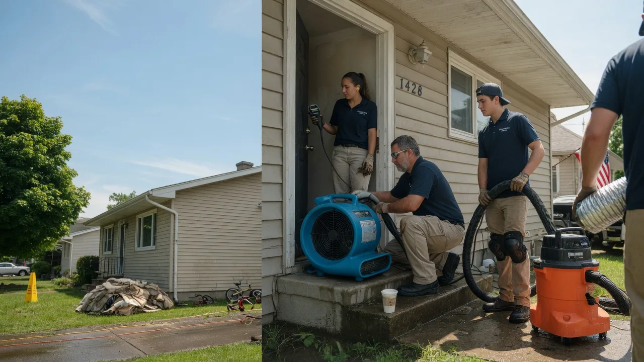Water Damage Restoration in Noble, LA near me